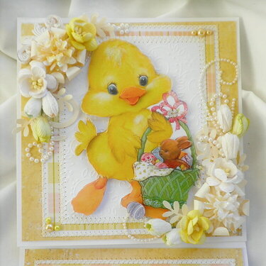 Baby Chick 3D Card Easter