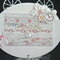 Shabby Chic Ribbon Clock Pages