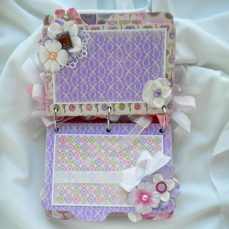 Sweet in Purple and Pink Valentiens pages
