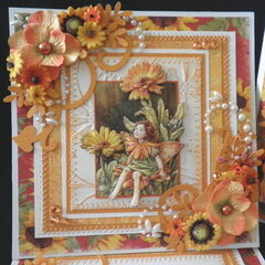 SunShine Flower Fairy Fold-Out Card and Box