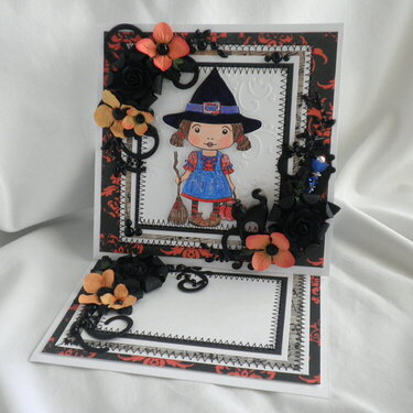 Hocus Pocus 6 x 6 Hold Out Card