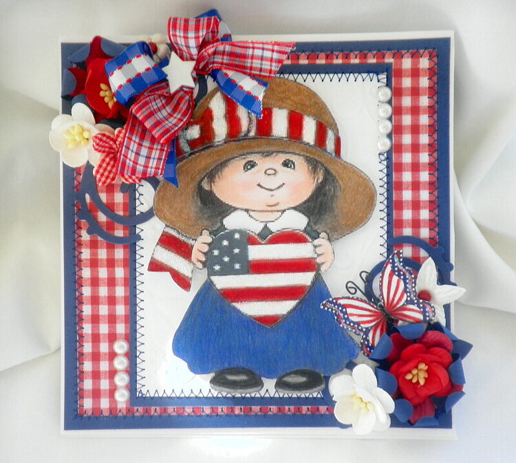 4th of July Summer Card