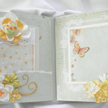 Butterfly garden pocket pages