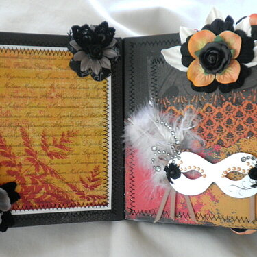 Halloween Night Pocket and Mask Pages