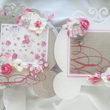 Princess Carriage Rose Pearl Pages