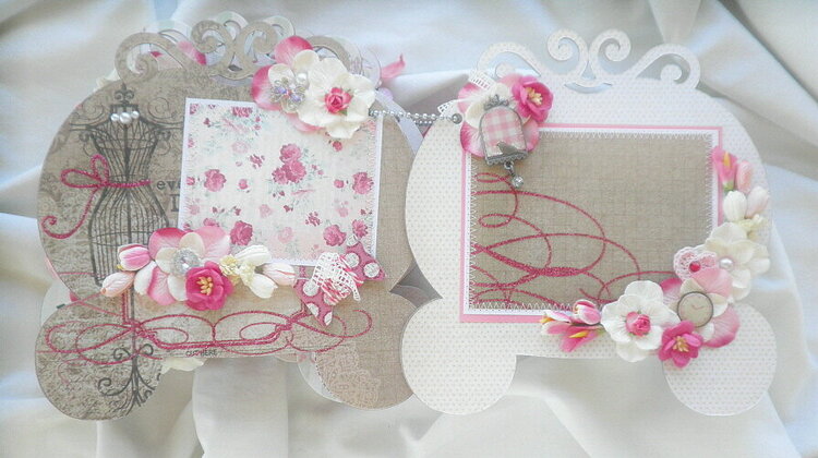 Princess Carriage Rose Pearl Pages