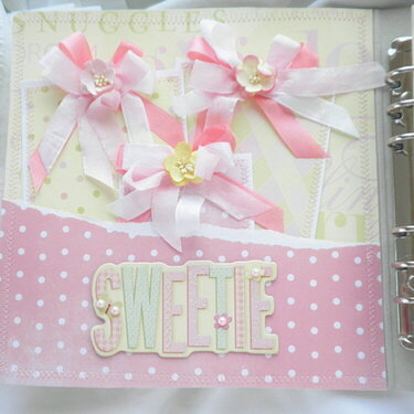 Sweetie Pocket Page with Tags
