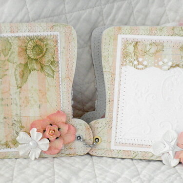 Shabby Chic Layout pages Hat Album