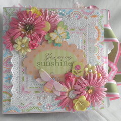 You Are My SunShine Girl Paper Bag Album