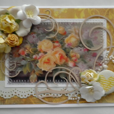 Shabby Chic Florial Swap Card Group 19