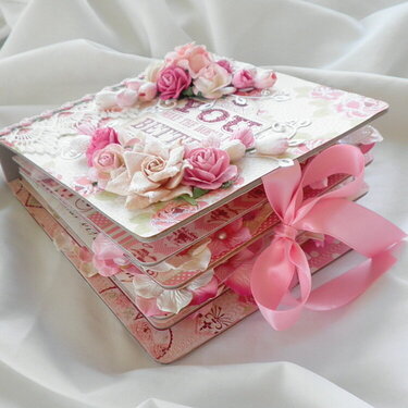 Shabby Chic &quot;Love You&quot; Chipboard Album