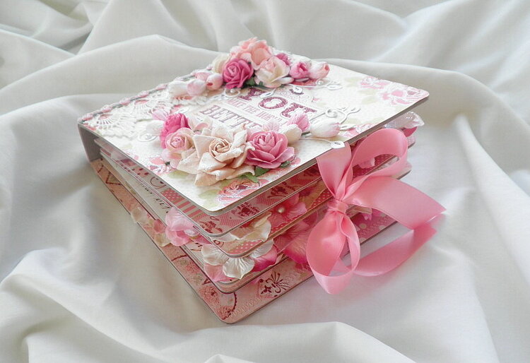 Shabby Chic &quot;Love You&quot; Chipboard Album