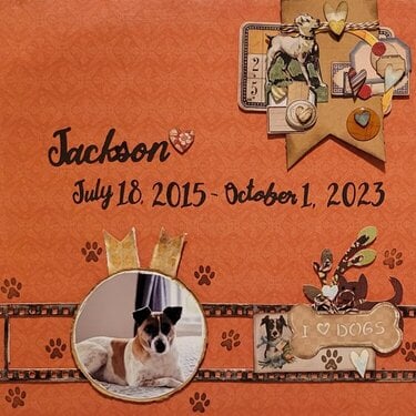 Jackson July 18, 2015 - October 1, 2023