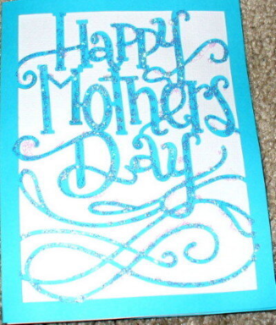 Cricut challenge - Mother&#039;s Day card