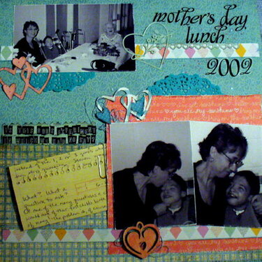 Mother&#039;s Day Lunch 2002