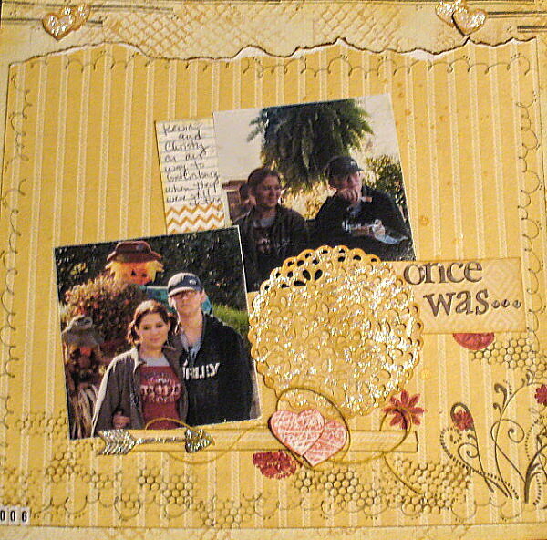 February 2 photo and stamping challenges - Once Was...