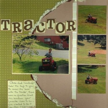 Elsie #8 Challenge ~ Tractor