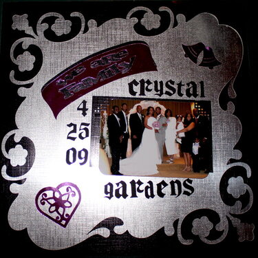 Crystal Gardens wedding.