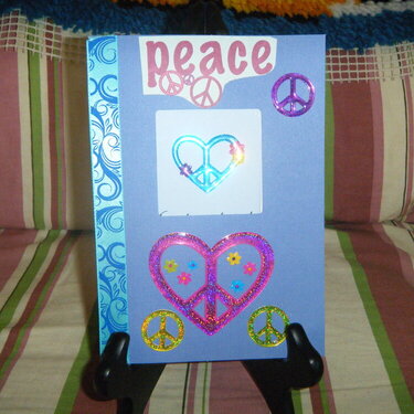 Mother of Peace Mother&#039;s Day Card -- Front View