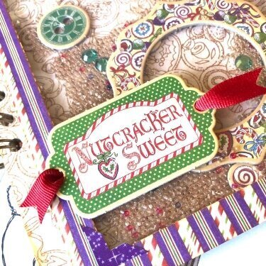 Nutcracker Sweet Shaker Notebook