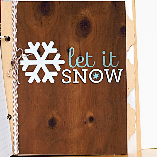 December Daily 2012 - Filler Page - Let It Snow