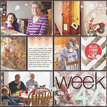 Project Life - Week 47 - Left