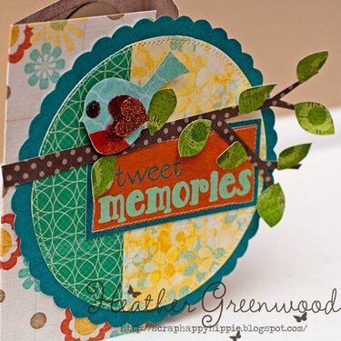 Tweet Memories CD envelope