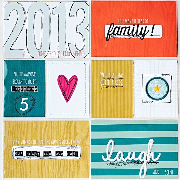 Project Life 2013 - Closing page