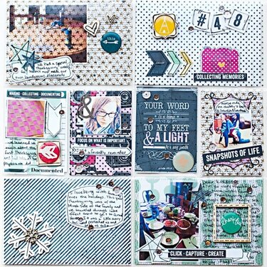 Project Life 2013 - Week 48 - left page
