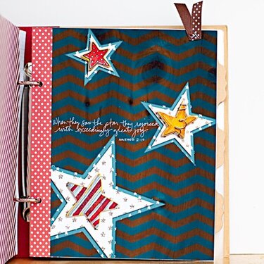 December Daily 2012 Filler Page - Stars