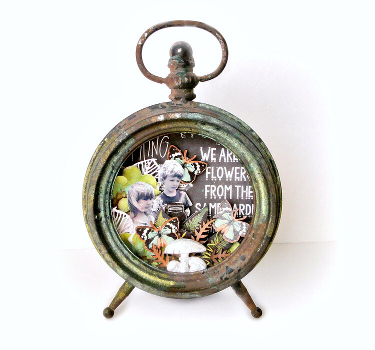 Prima DT Altered Metal Frame-Clock