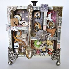 Tim Holtz Configurations Altered Art Decor Box