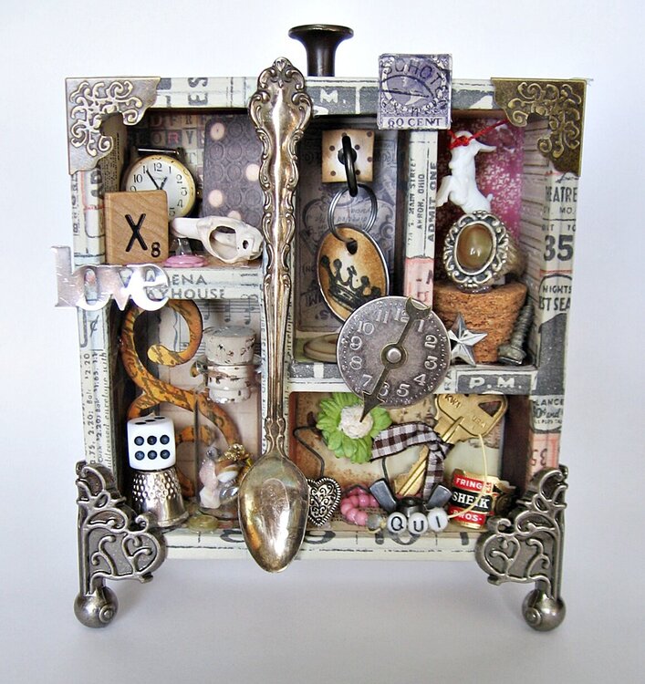 Tim Holtz Configurations Altered Art Decor Box