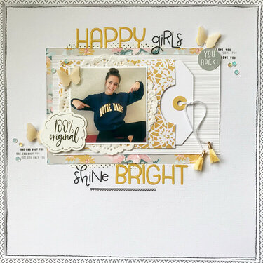 Happy Girls Shine Bright *Stuck?! Sketches*