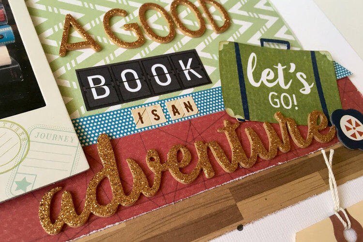 A Good Book Is An Adventure *My Creative Scrapbook*