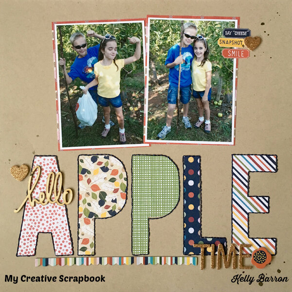 Hello Apple Time *My Creative Scrapbook*