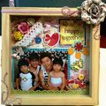 frame - happy family