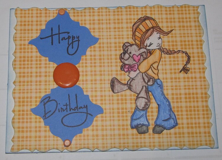 Jody&#039;s Birthday card 2012