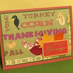 Count your blessings card