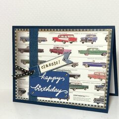 Car-Guy Birthday Card