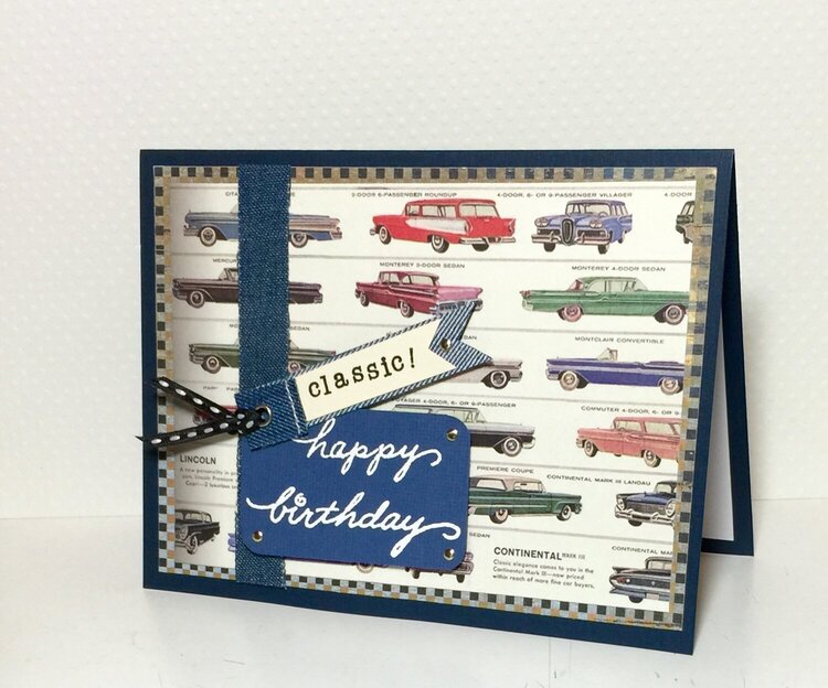 Car-Guy Birthday Card