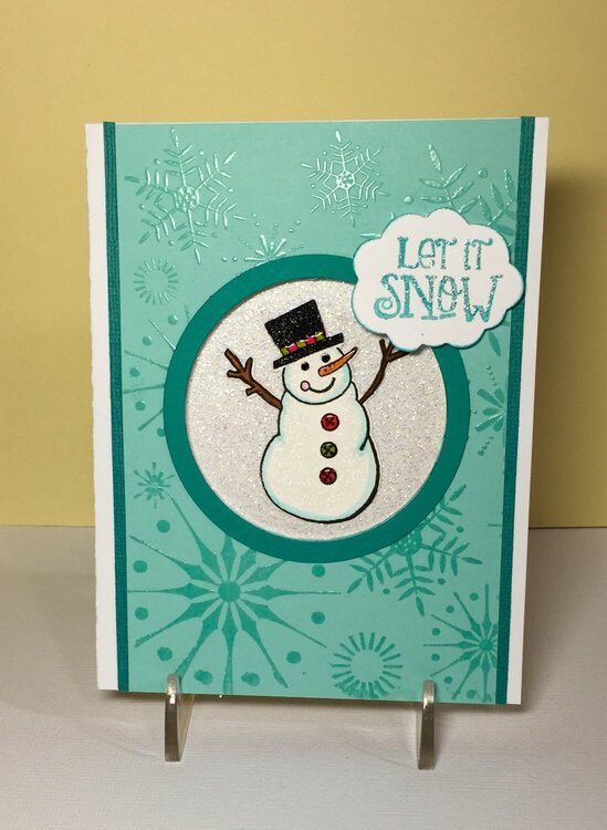 Happy Snowman Card