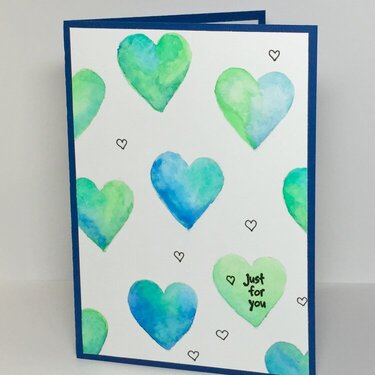 Blue and Green Valentine