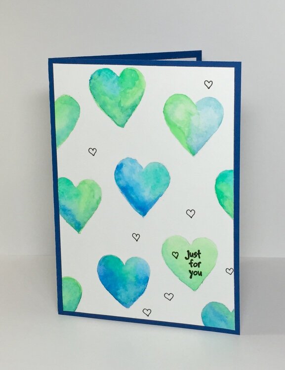 Blue and Green Valentine
