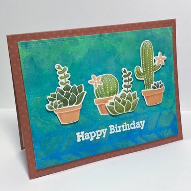 Cactus Happy Birthday