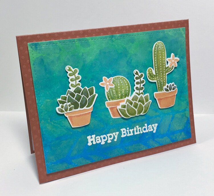 Cactus Happy Birthday