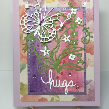 Butterfly Hugs Card