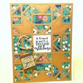 Quilted Friendship card