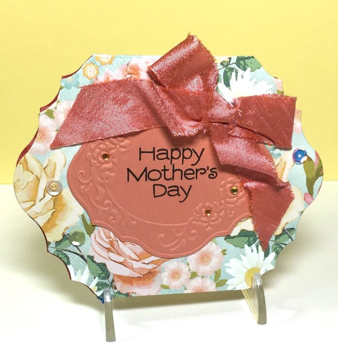 Mother&#039;s Day Self Standing card
