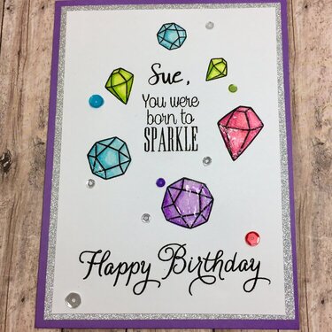 Gem Birthday Card